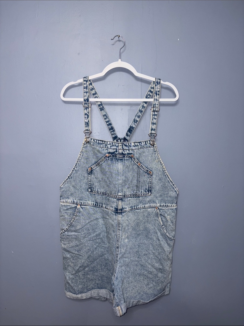 Mango | Jean Short Overalls